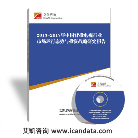 2013-2017年中国背投电视行业市场运行态势与投资战略研究报告